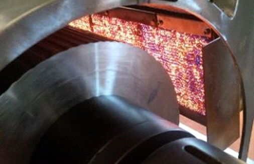 Internal Gas Flame